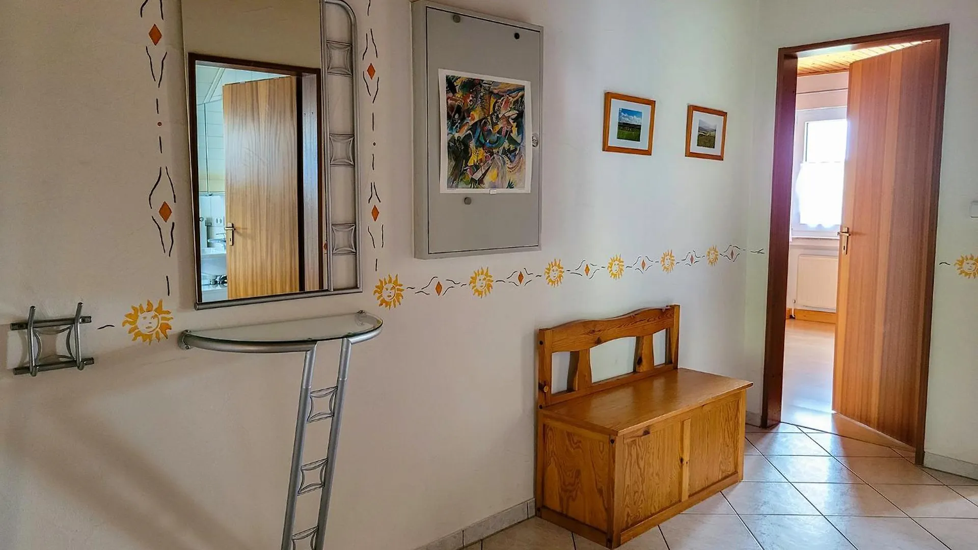 Ferienwohnung Rhoennest Mit Grosser Ueberdachter Terrasse Schonau an der Brend