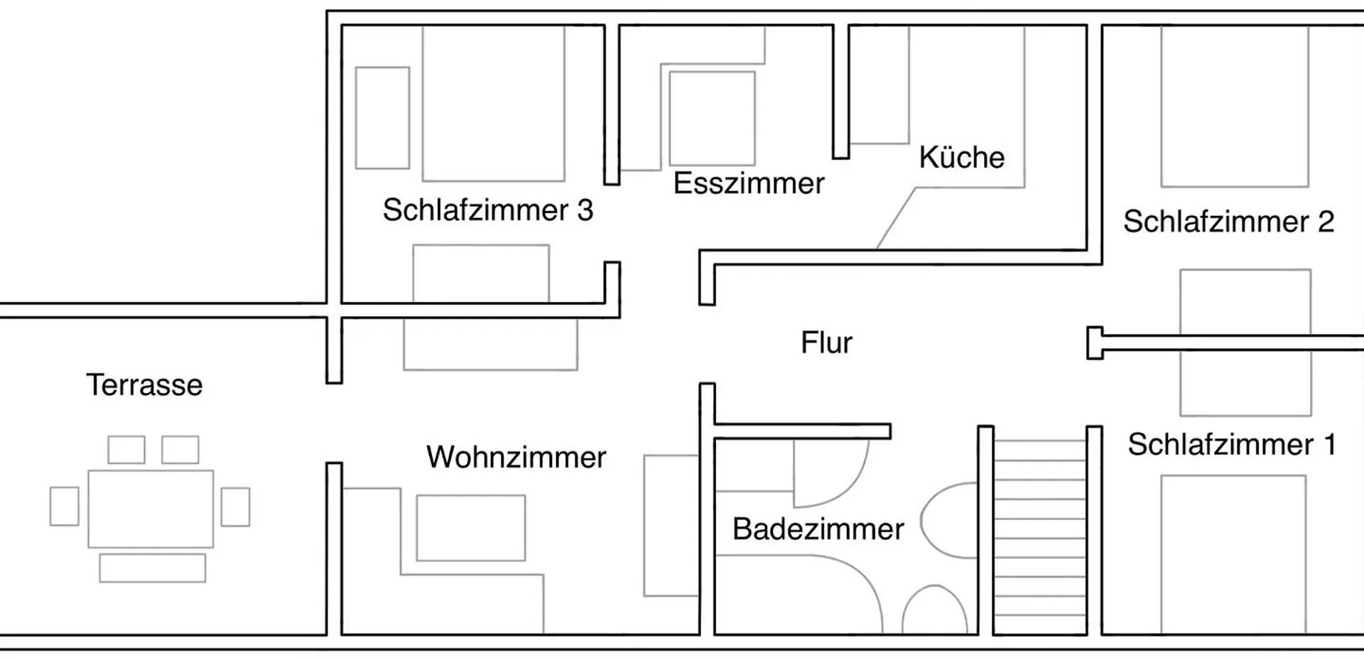 Apartment Ferienwohnung Rhoennest Mit Grosser Ueberdachter Terrasse Schonau an der Brend Germany
